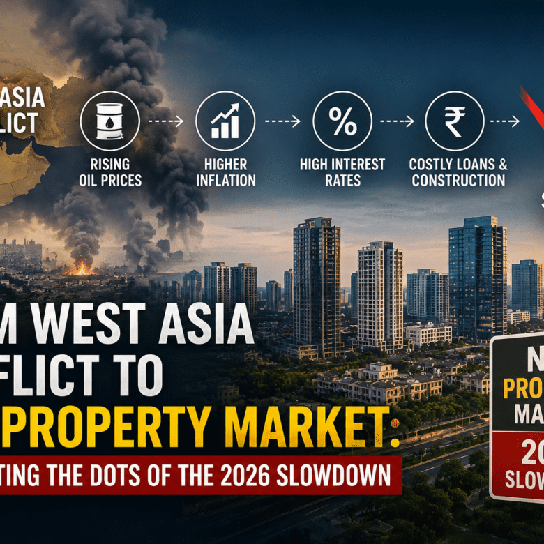 From West Asia Conflict to NCR Property Market: Connecting the Dots of the 2026 Slowdown