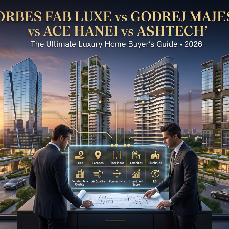 Forbes Fab Luxe vs Godrej Majesty vs ACE Hanei vs Ashtech: The Ultimate Luxury Home Buyer’s Guide (2026)