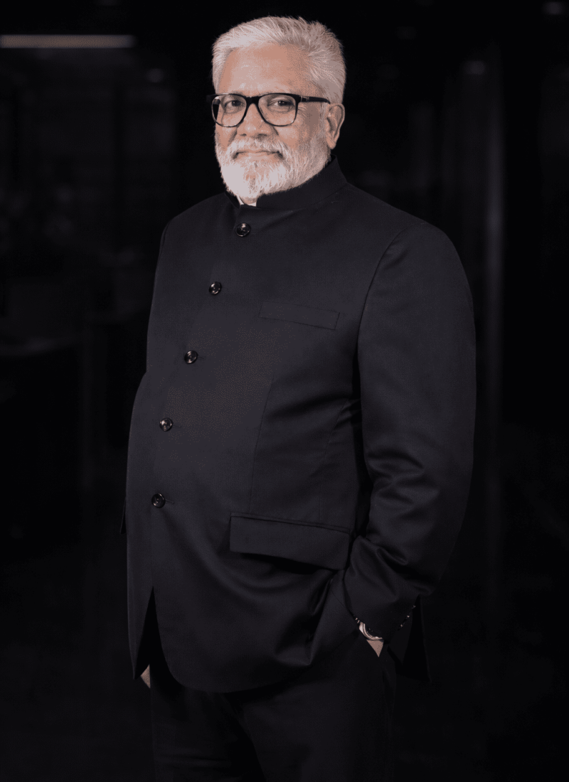 Confidentportrait of Kailash Chand